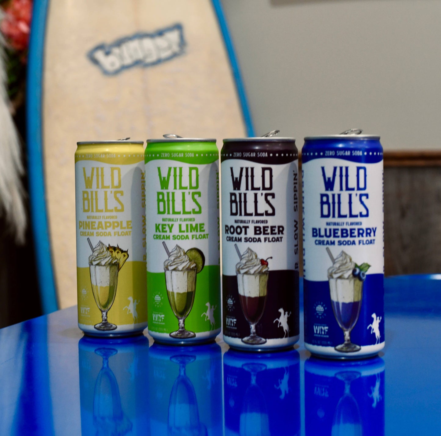 Wild Bill's Blueberry Zero Sugar Soda – Single Can