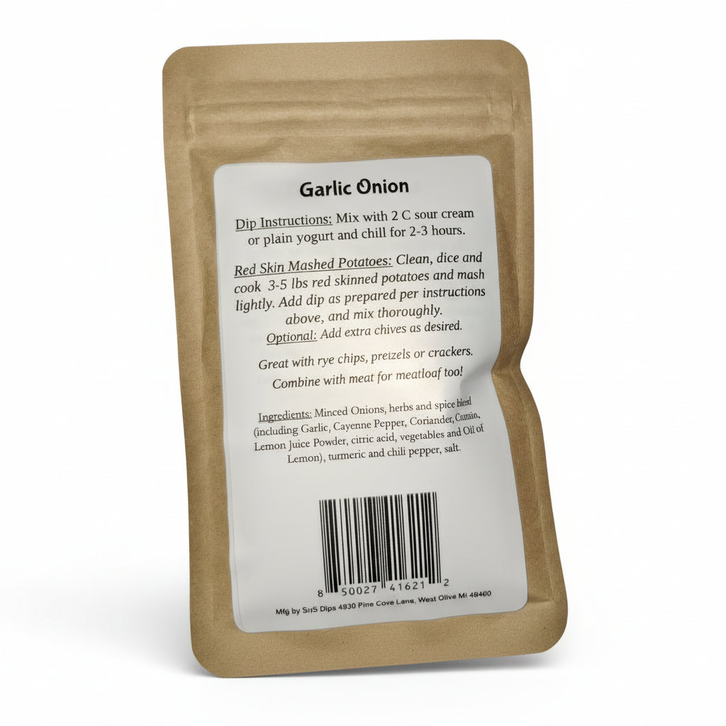 Madam Friday's Garlic Onion Dip Mix 1.16 oz