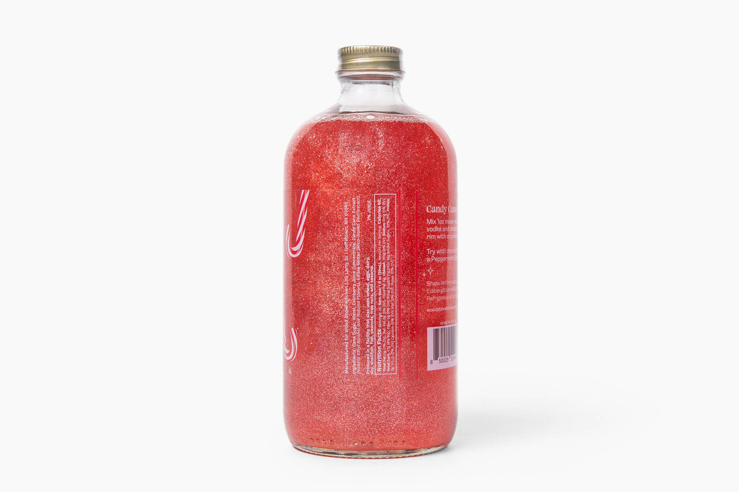 Candy Cane Sparkle Non-Alcoholic Cocktail & Mocktail Mixer, 16 fl oz