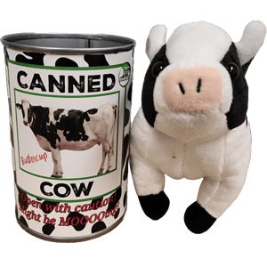 Buttercup the Canned Cow | Stuffed Animal Plush w/Jokes