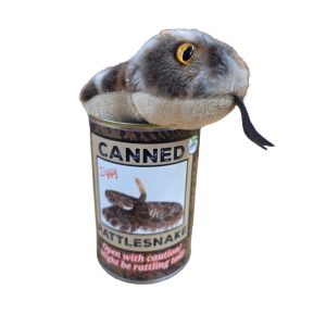 Ziggy the Canned Rattlesnake | Stuffed Animal Plush w/Jokes