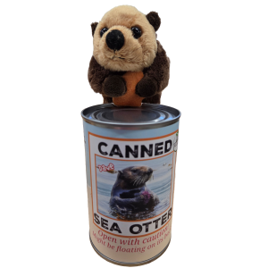 Dave the Canned Sea Otter | Stuffed Animal Plush w/Jokes