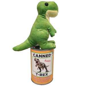 Rumble the Canned T-Rex | Stuffed Animal Plush w/Jokes