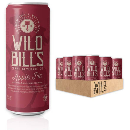Apple Pie - Premium Cane Sugar Soda, Cans