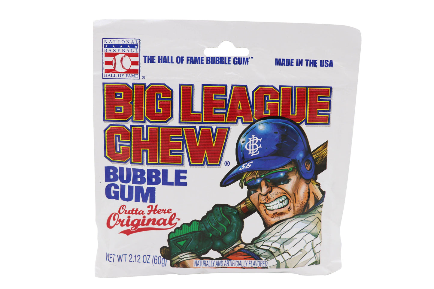Big League Chew Outta Here Original Gum, Pouches