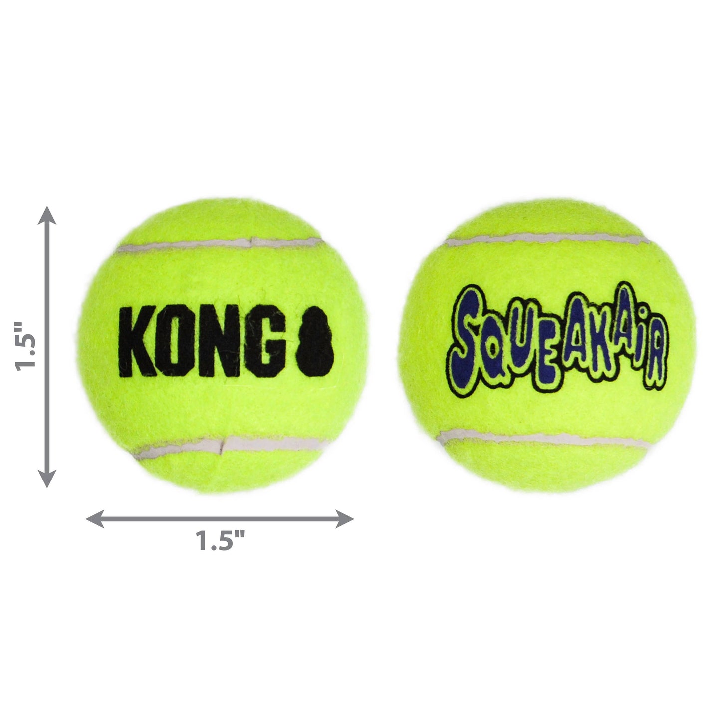 KONG® SqueakAir® Balls Dog Fetch Toy Extra Small