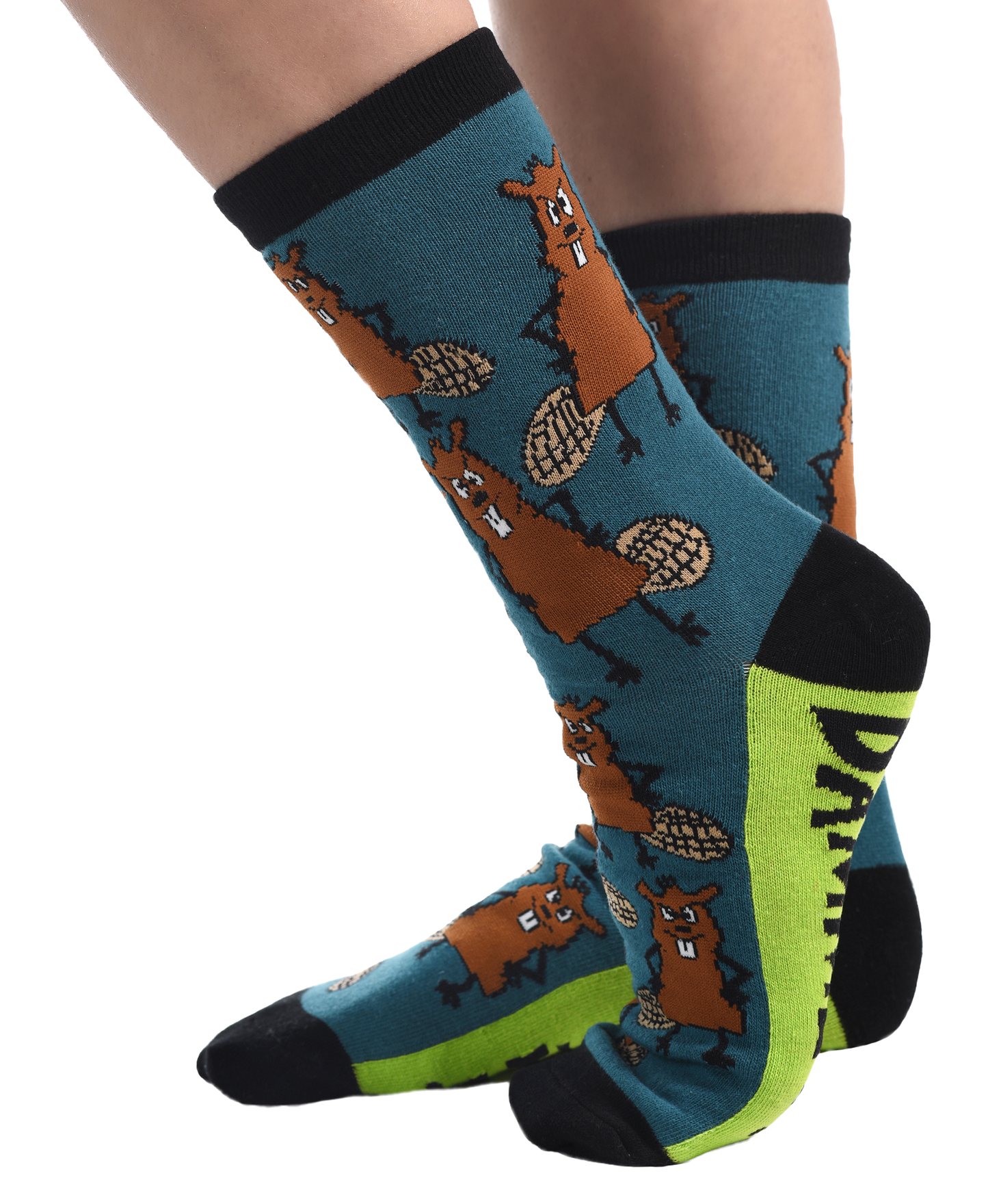 Beaver Crew Socks