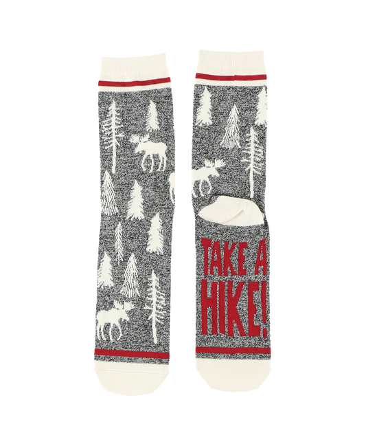 Take A Hike Crew Socks