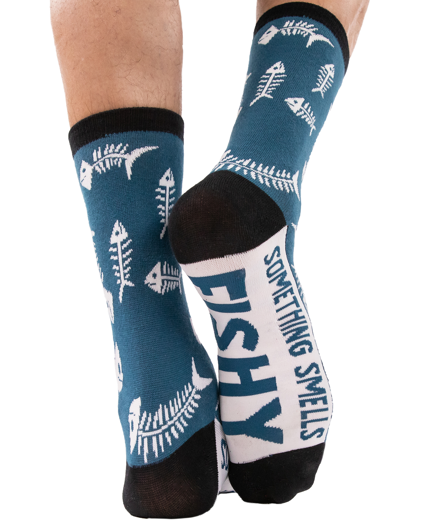 Something's Fishy Crew Socks