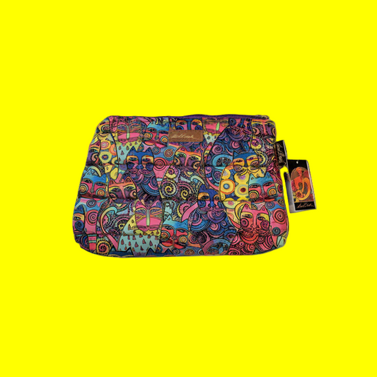 Quilted Cat Clutch Purse Cosmetic bag