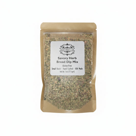 Madam Friday's Savory Herb Bread Dip Mix Small Batch Hand Crafted 1 oz