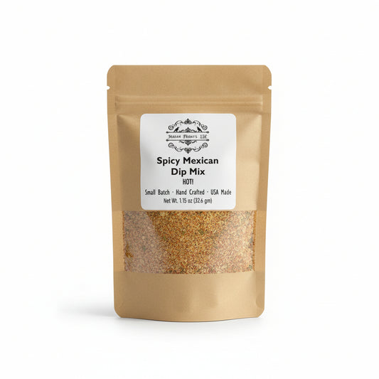 Madam Friday's Spicy Mexican Dip Mix Small Batch Hand Crafted 1.15 oz
