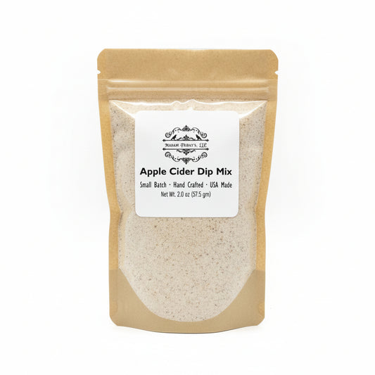 Madam Friday's Apple Cider Dip Mix Small Batch Hand Crafted 2.0 oz