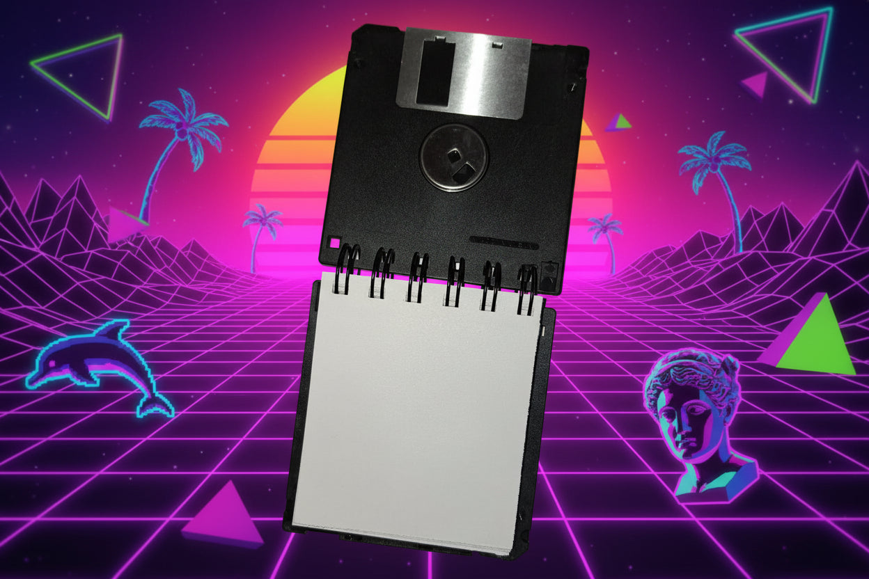Floppy Disc Diskette Notepad