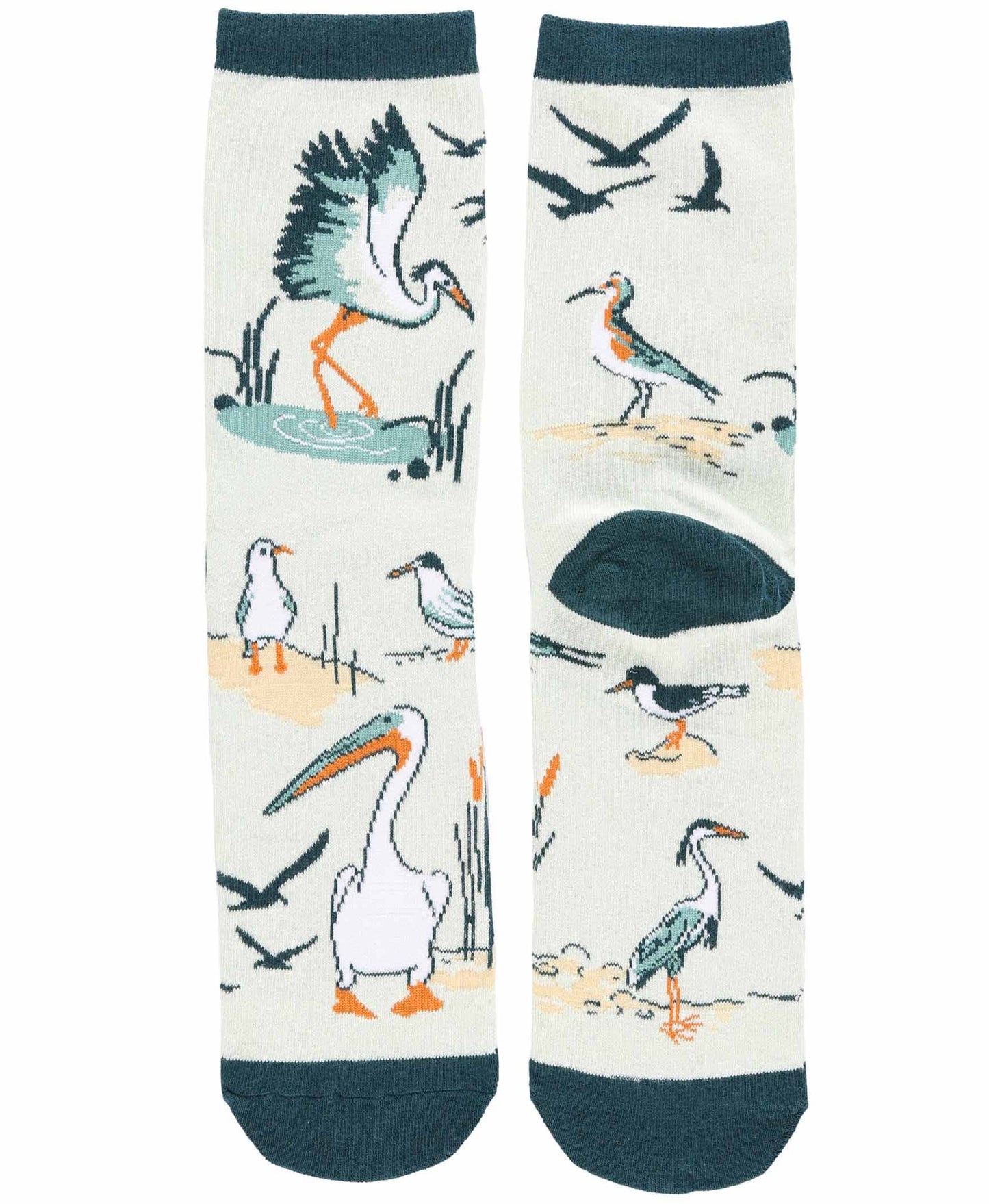 Shore Birds Crew Socks