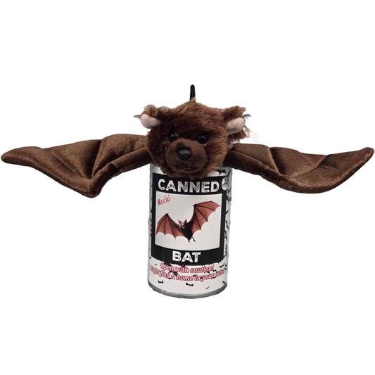 Mochi the Canned Bat | Stuffed Animal Plush in Can w/Jokes