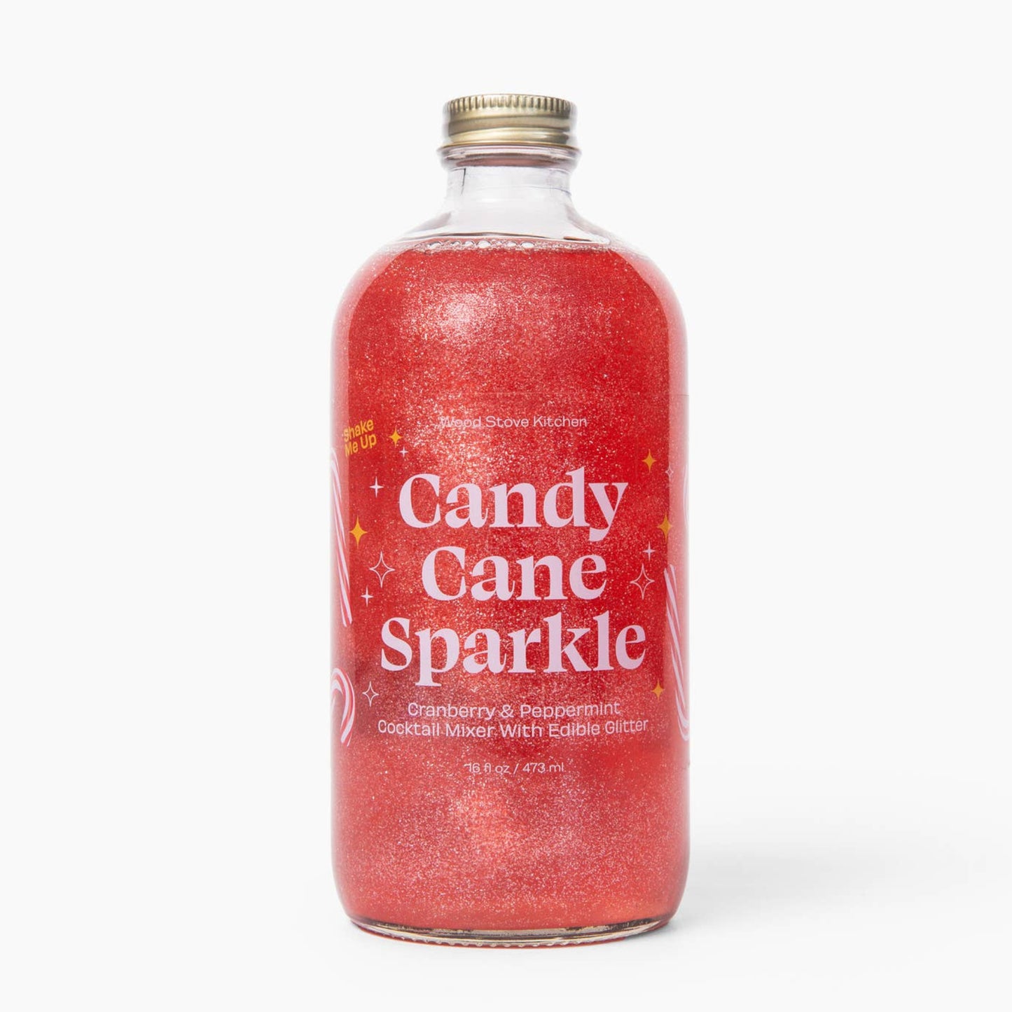 Candy Cane Sparkle Non-Alcoholic Cocktail & Mocktail Mixer, 16 fl oz