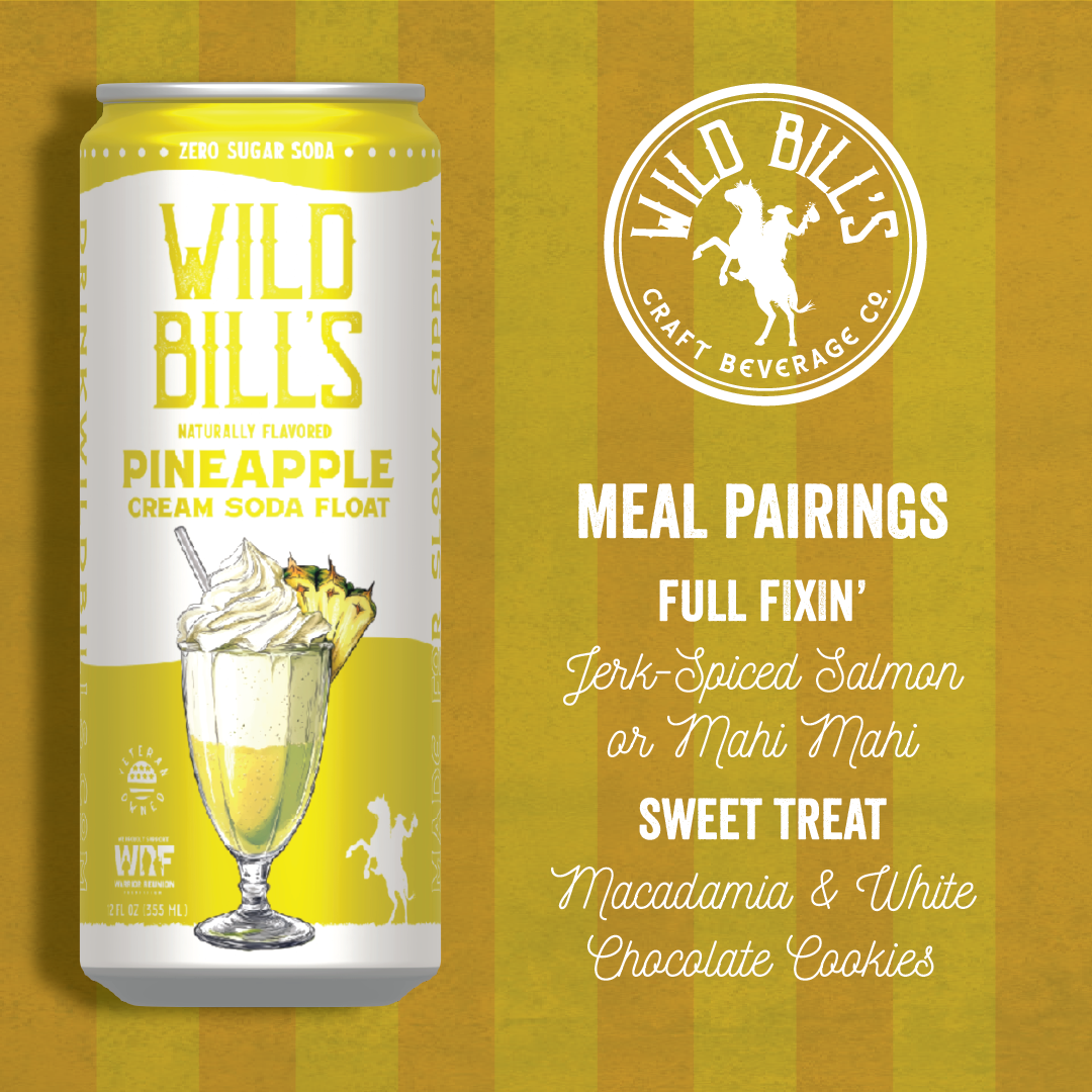 Pineapple - Zero Sugar Soda, Clean Ingredients, Cans
