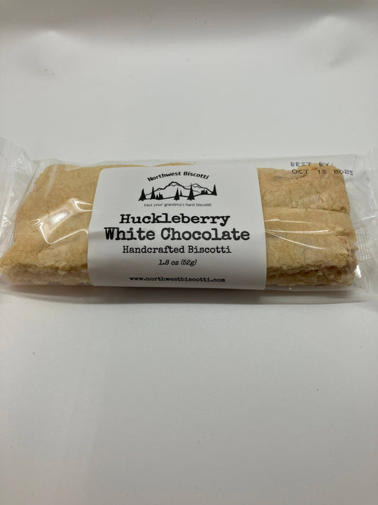 Huckleberry White Chocolate Biscotti