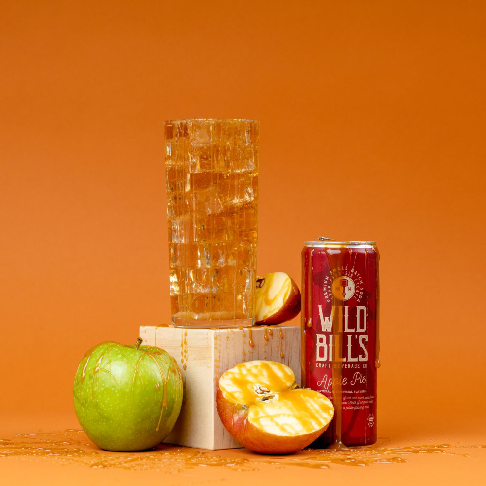 Apple Pie - Premium Cane Sugar Soda, Cans