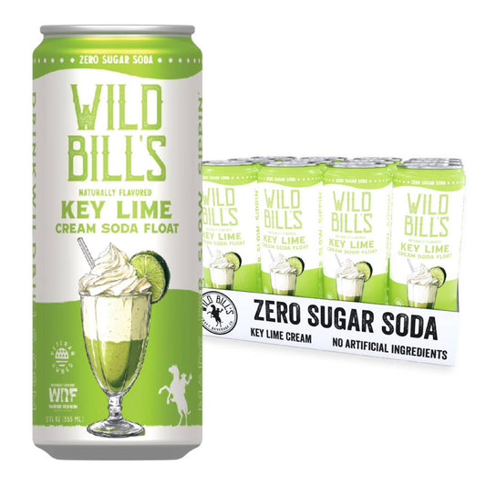 Wild Bill's Key Lime Zero Sugar Soda – Single Can