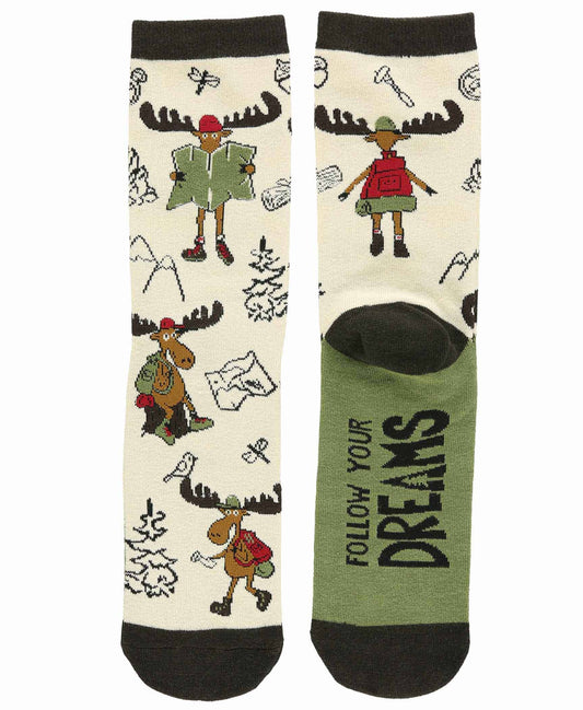 Follow Your Dreams Crew Socks