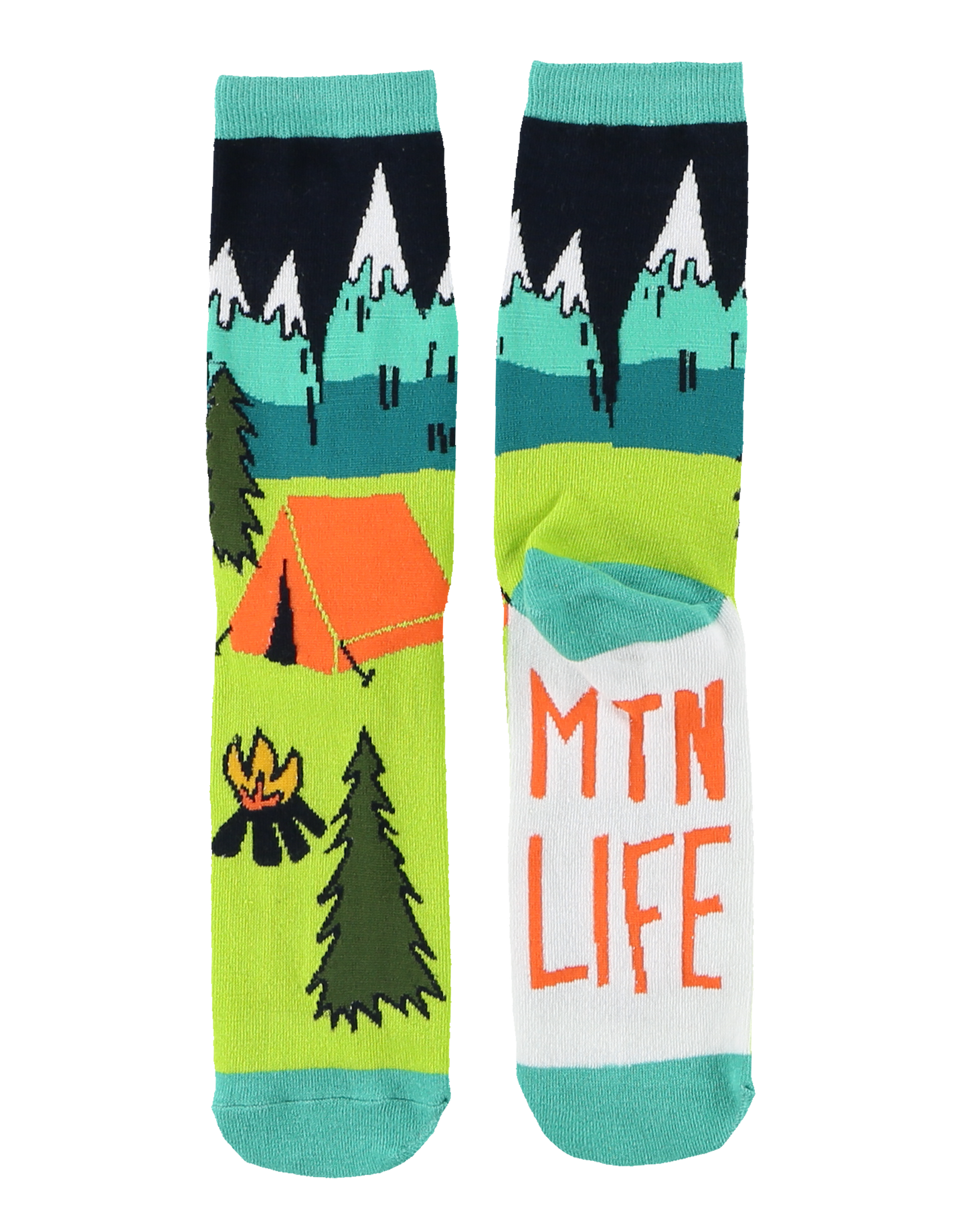 Sleep Better in the Mountains Crew Socks