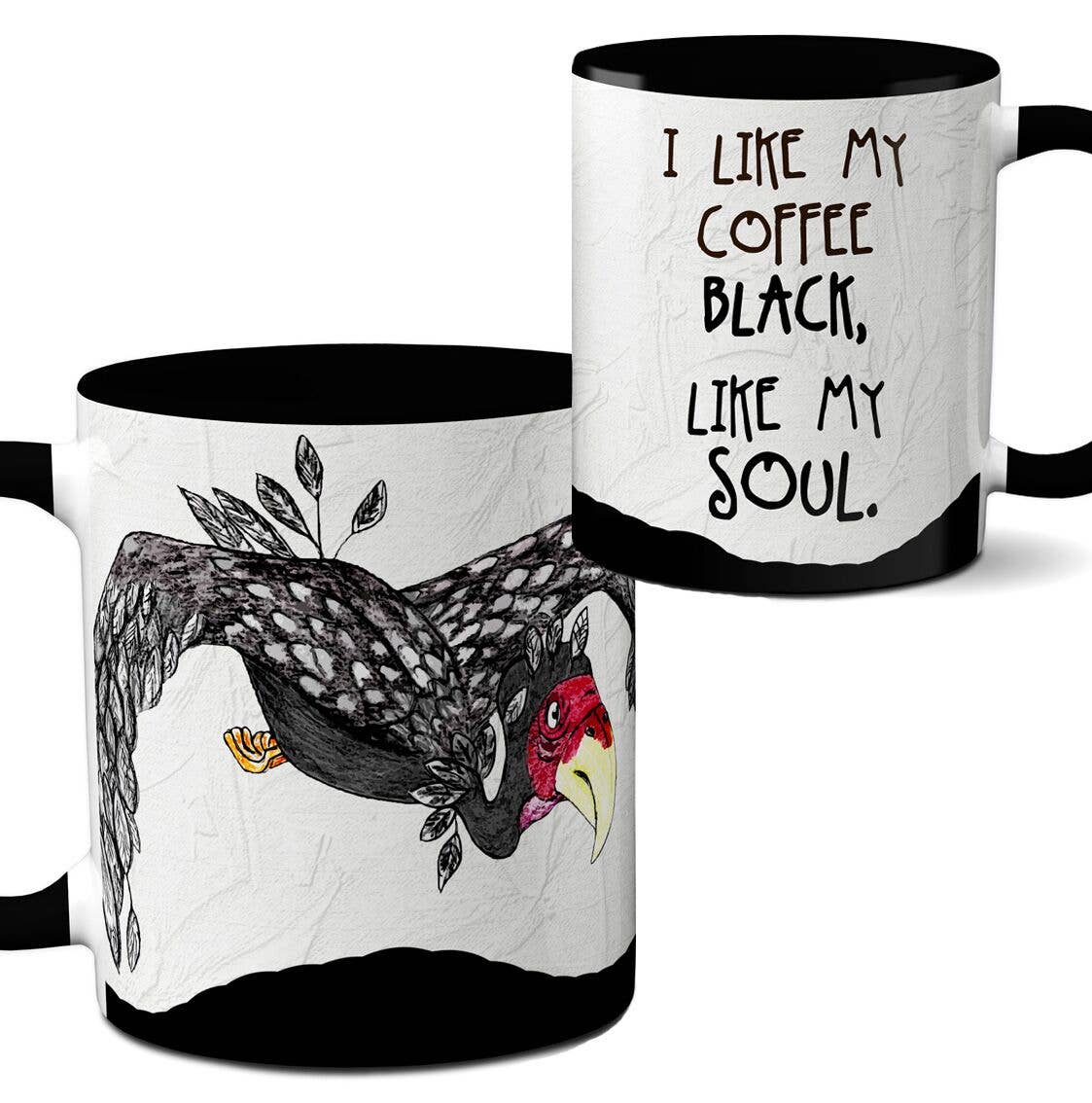 Black Buzzard Coffee Mug