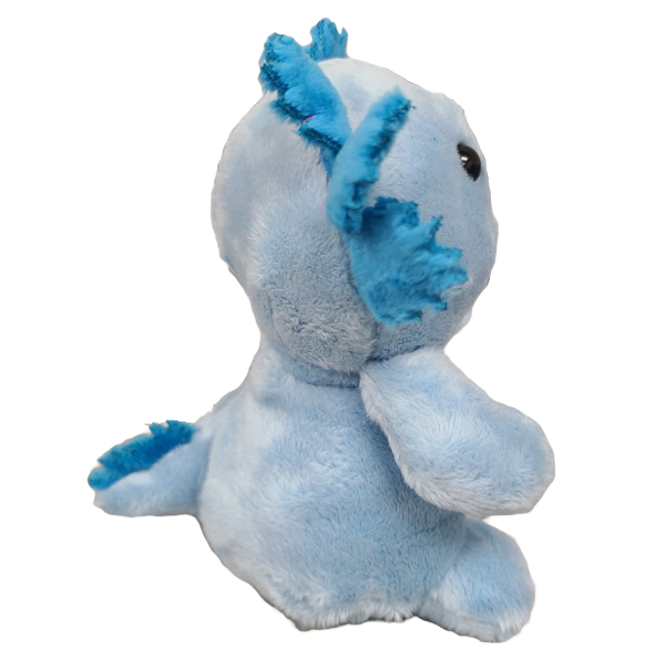 Azure the Canned Blue Axolotl | Stuffed Animal Plush w/Jokes