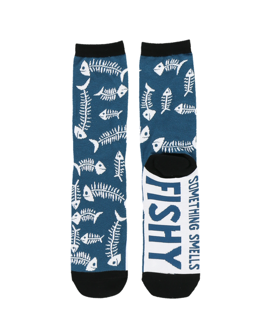 Something's Fishy Crew Socks