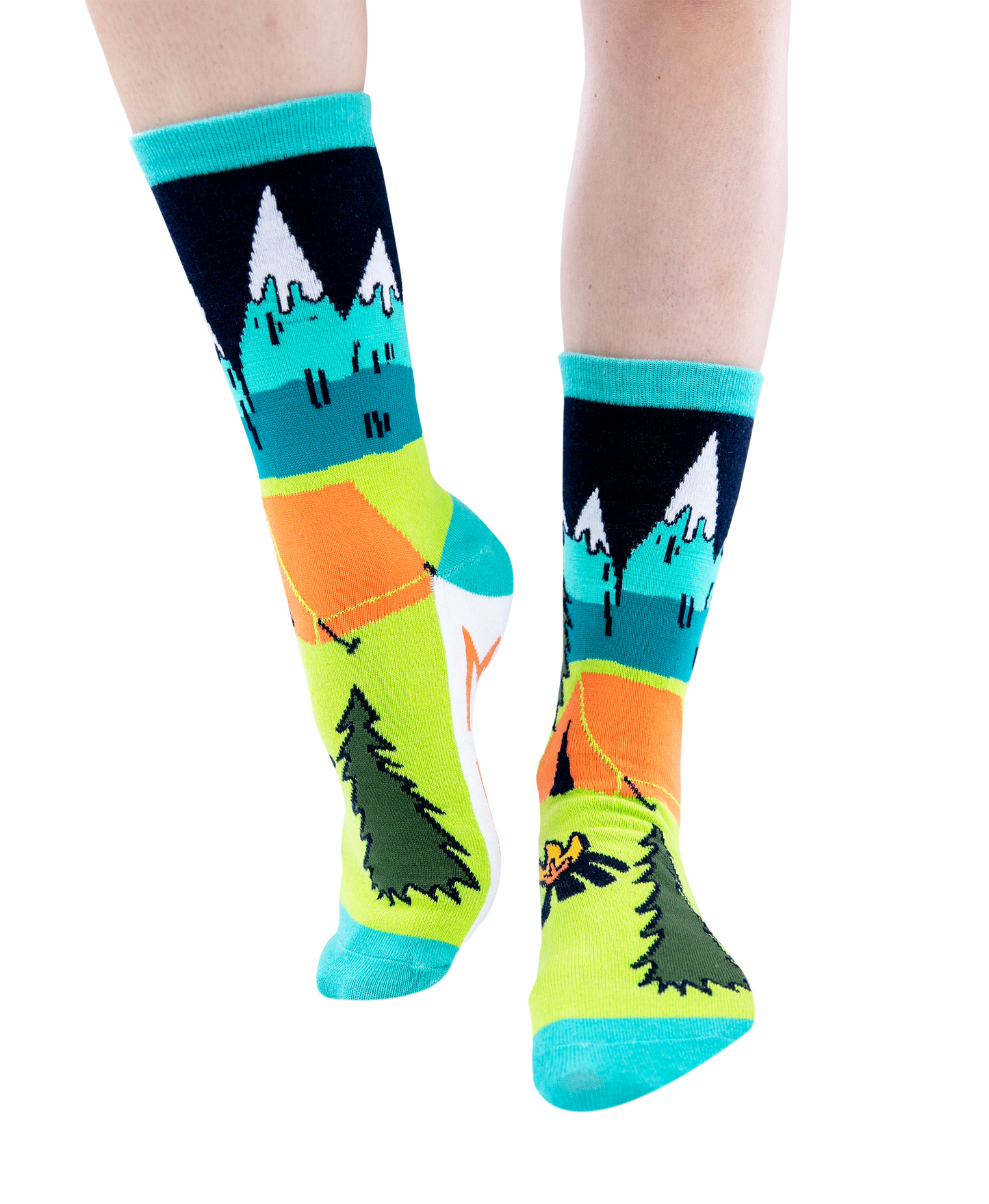Sleep Better in the Mountains Crew Socks
