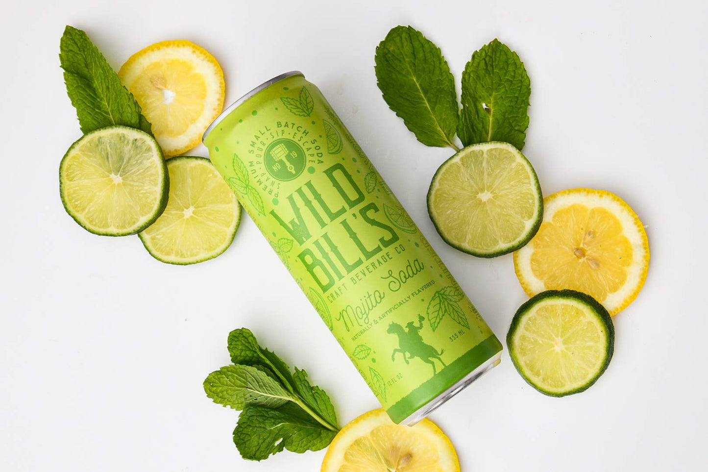 Mojito Mocktail - Premium Cane Sugar Soda, Cans