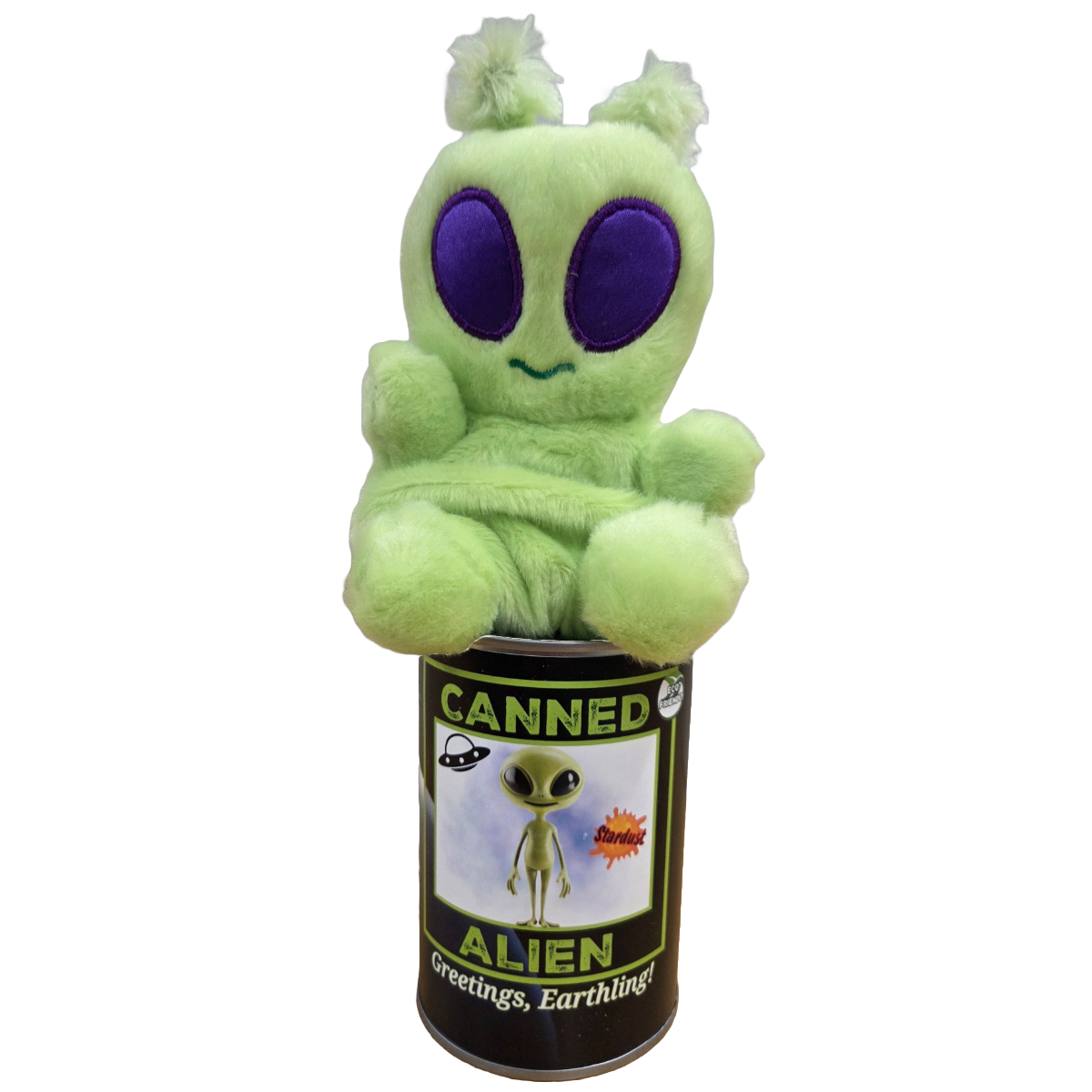 Zyx the Canned Alien | Stuffed Plush w/Jokes