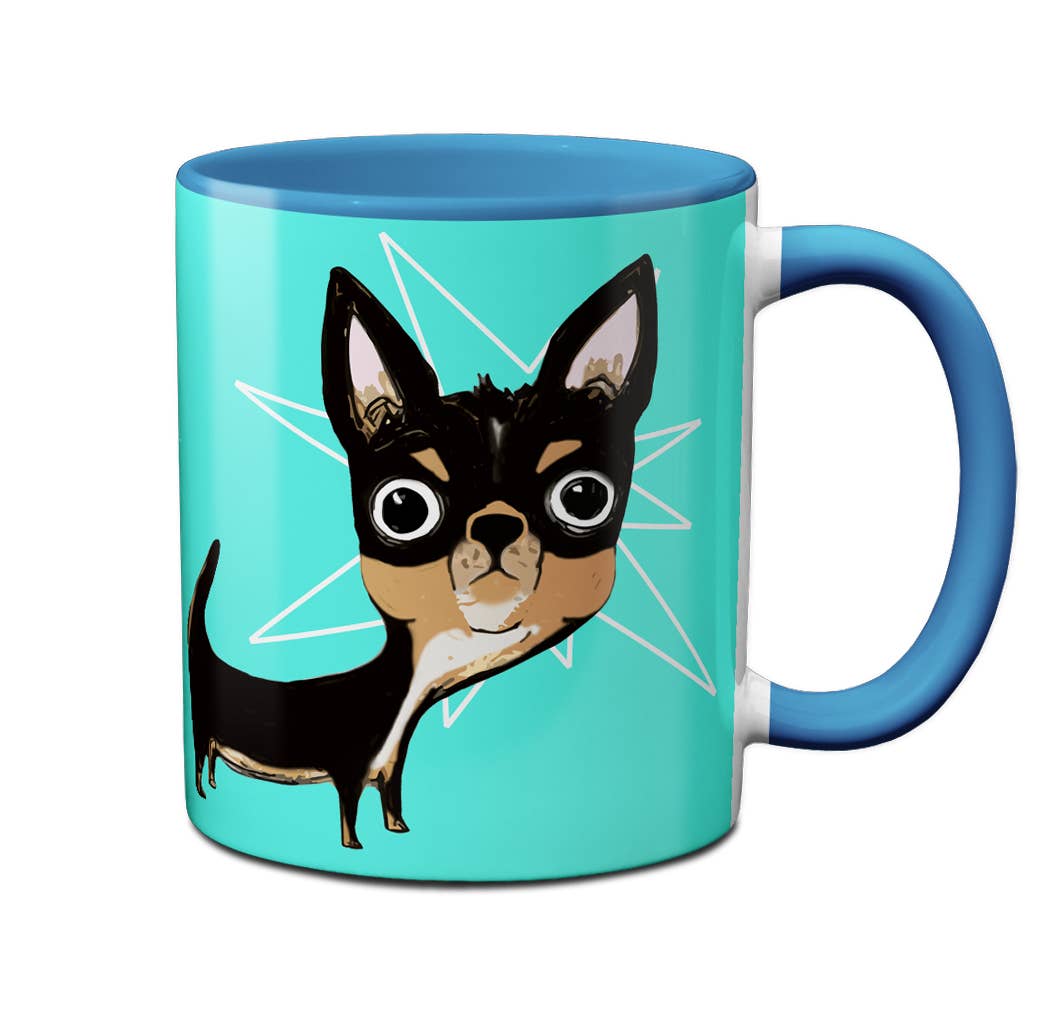 Eye Punch Dog Chihuahua Mug Cup