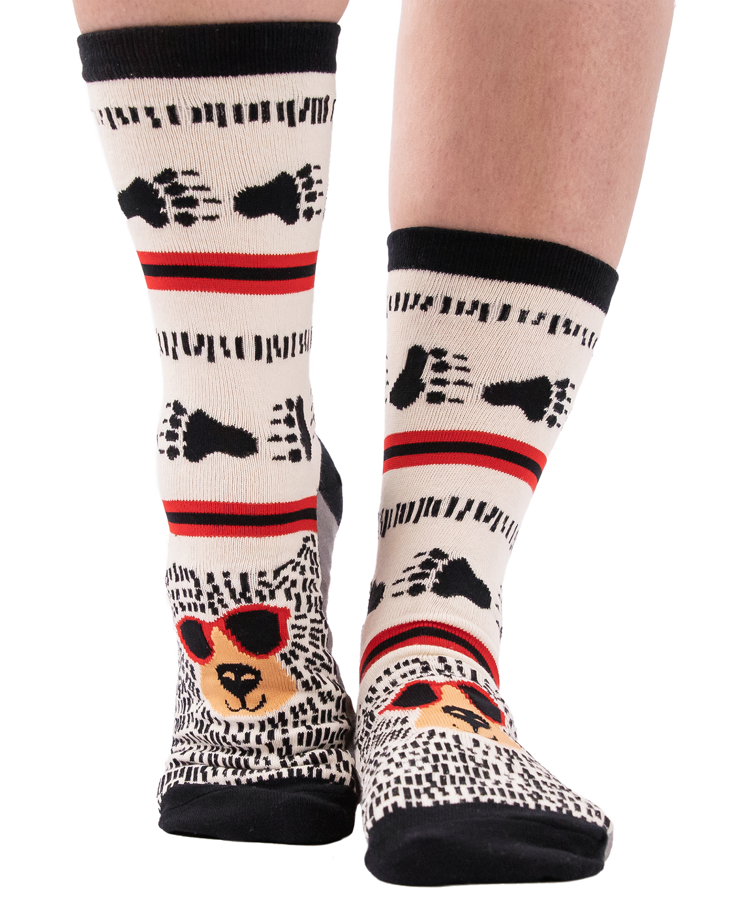 Beary Cool Crew Socks