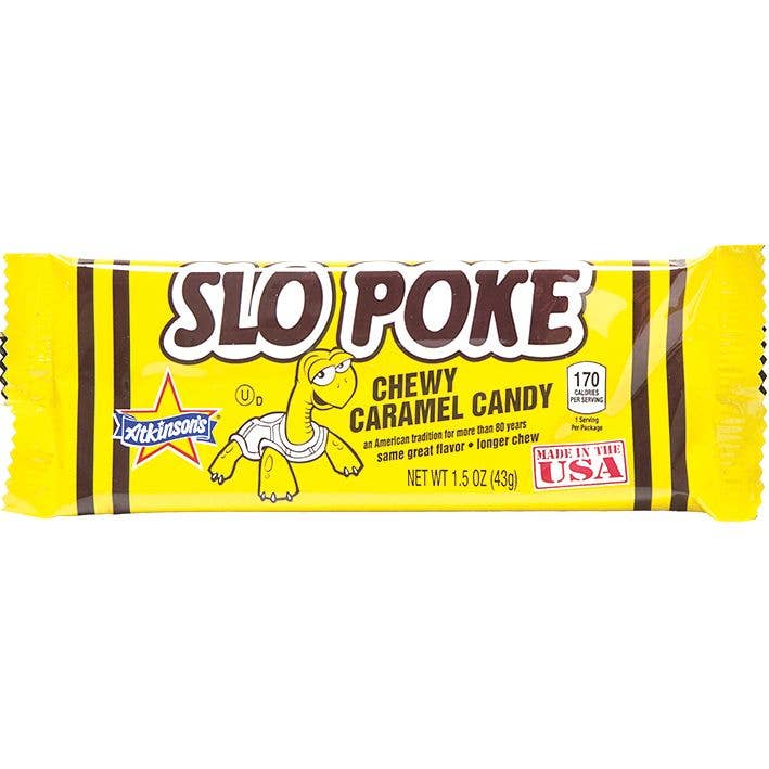 Slo Poke Chewy Caramel Candy Bars