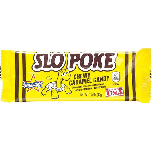 Slo Poke Chewy Caramel Candy Bars