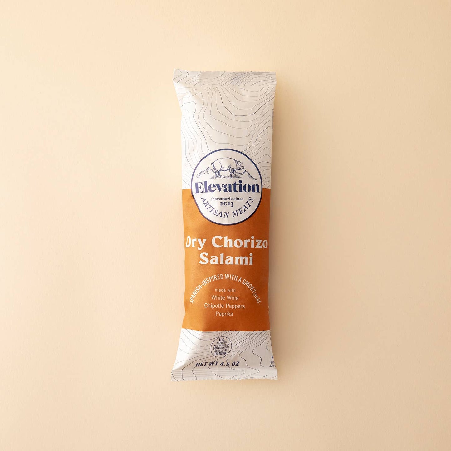 Elevation Artisan Meats 4.5 oz Dry Chorizo Salami