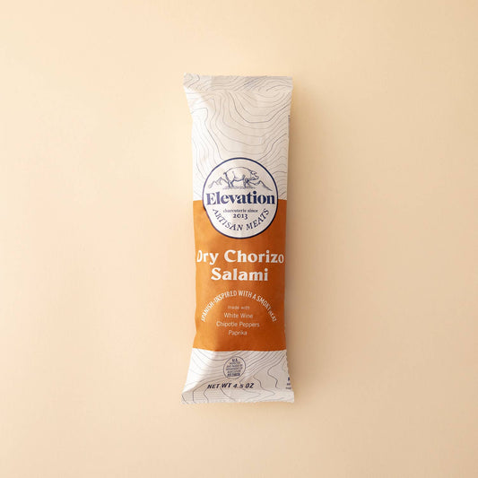 Elevation Artisan Meats 4.5 oz Dry Chorizo Salami