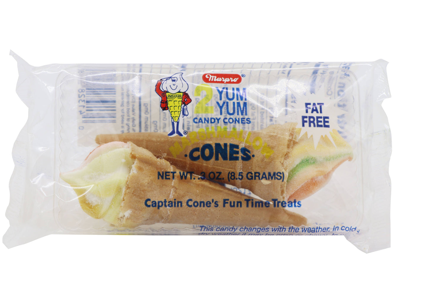 Marshmallow Cone, 2pk