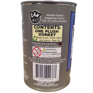 Gus the Canned Donkey | Stuffed Animal Plush w/Jokes