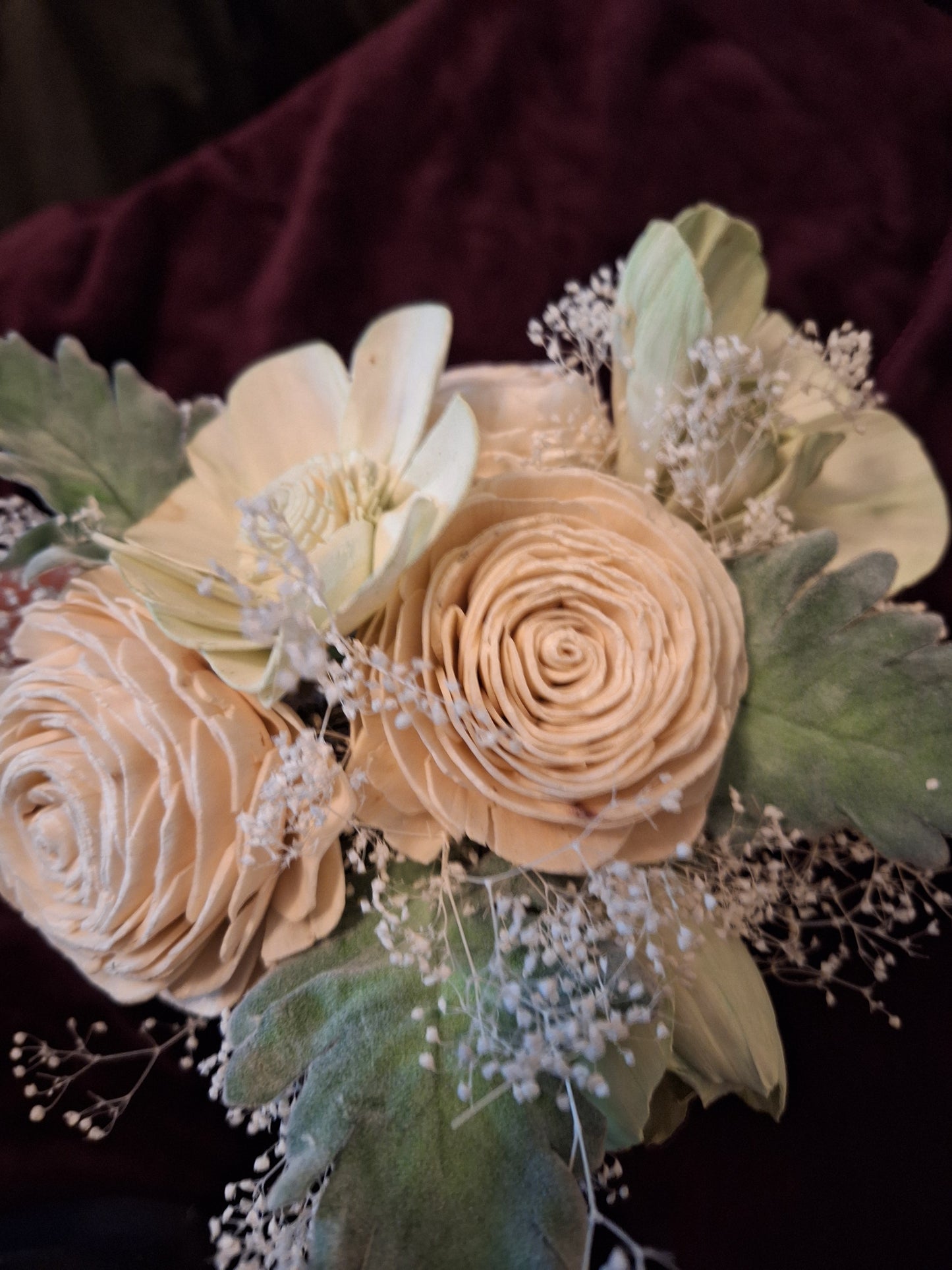 Custom Order Handmade Sola Flower Bouquet - Medium
