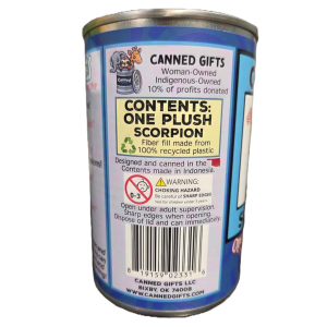 Sting the Canned Scorpion | Stuffed Animal Plush w/Jokes