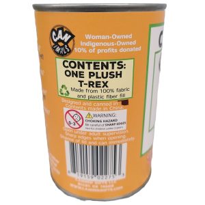 Rumble the Canned T-Rex | Stuffed Animal Plush w/Jokes