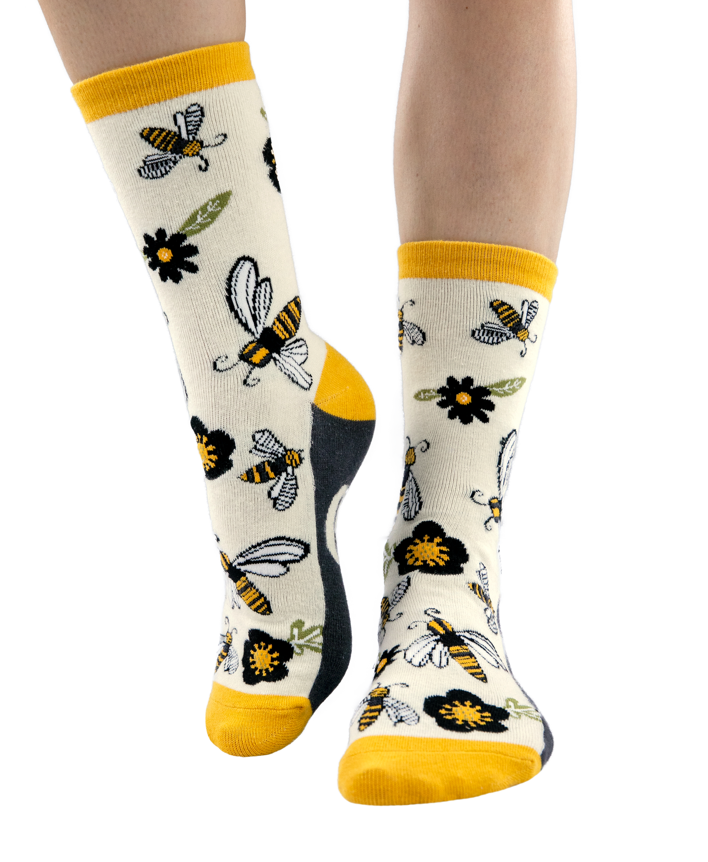 Queen Bee Adult Crew Sock One Size