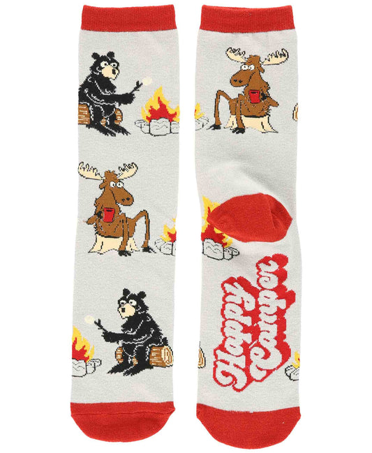 Happy Camper Crew Socks