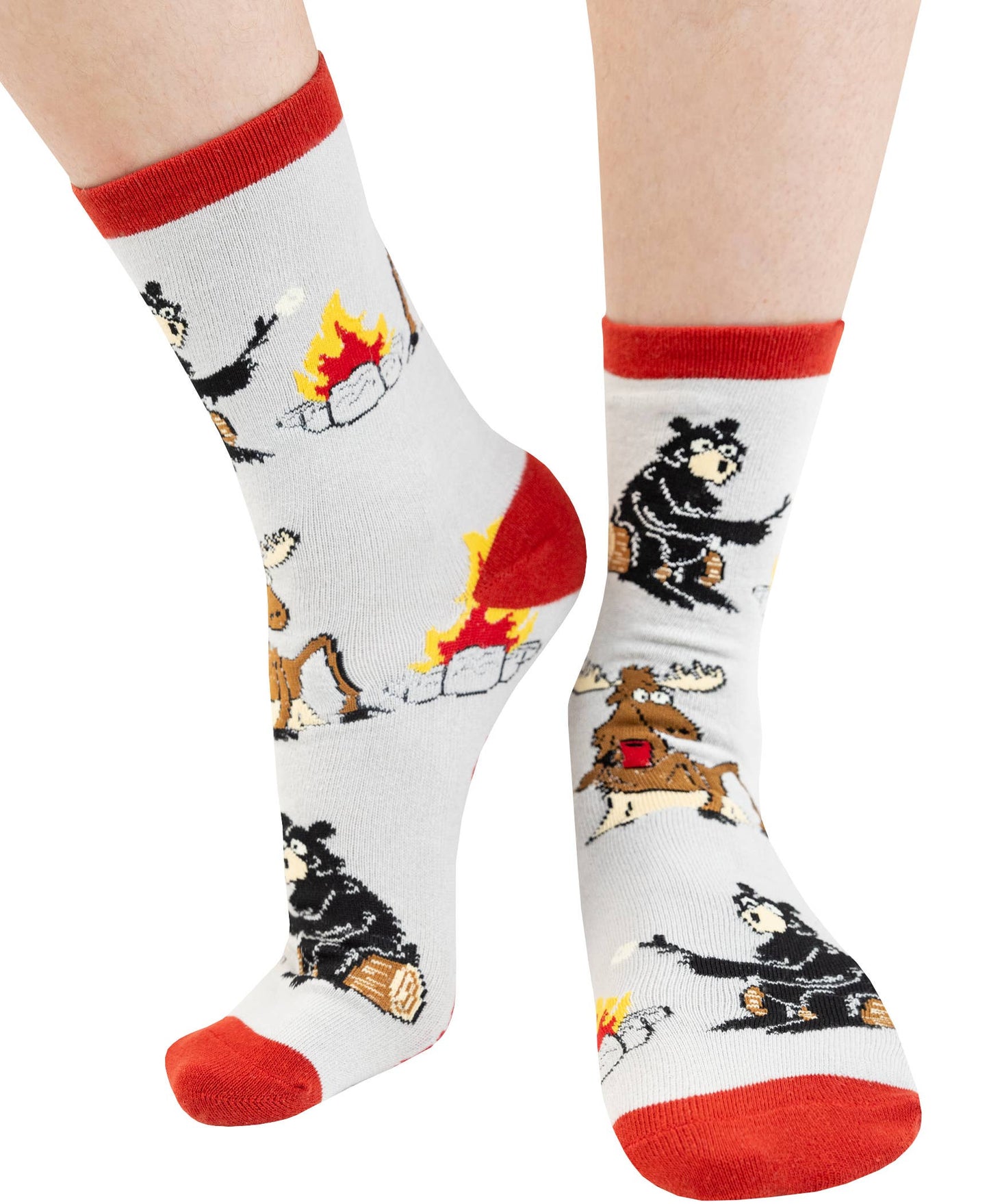 Happy Camper Crew Socks