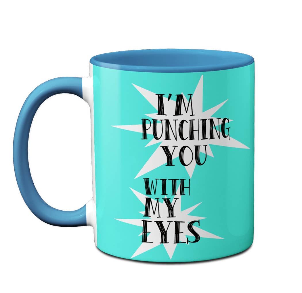 Eye Punch Dog Chihuahua Mug Cup
