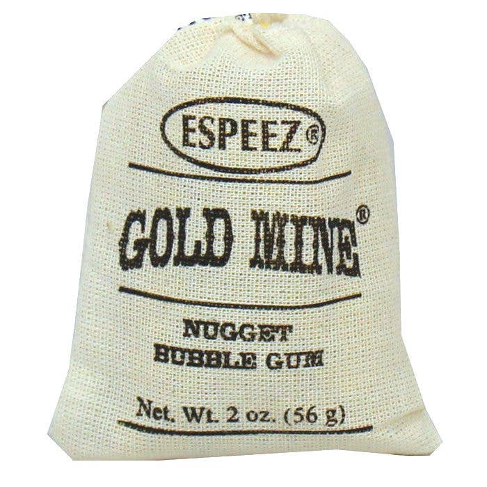 Espeez Gold Mine Rock Bubble Gum,