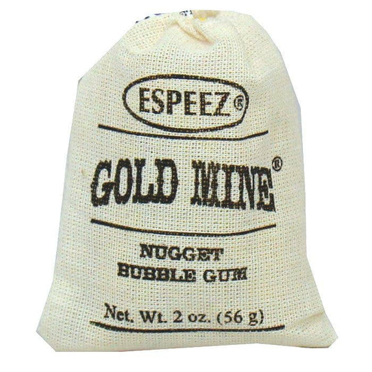 Espeez Gold Mine Rock Bubble Gum,